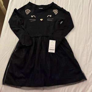 Carter’s Halloween Cat Tutu Dress 4T